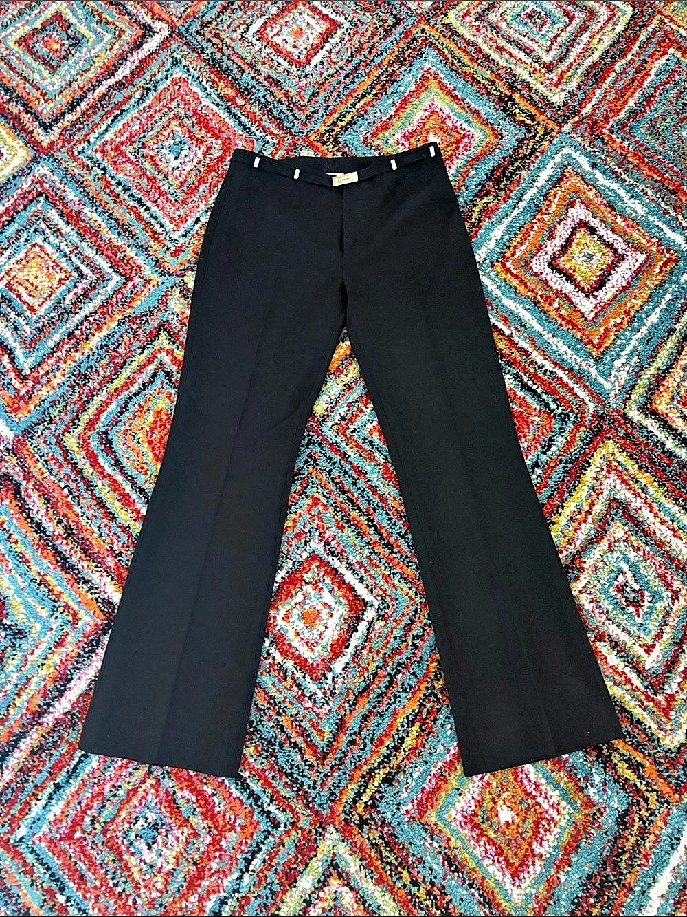 Vertigo Flare Leg Pants in Black Size 36 (4)